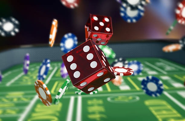 American Roulette wheel and betting layout on idn live table